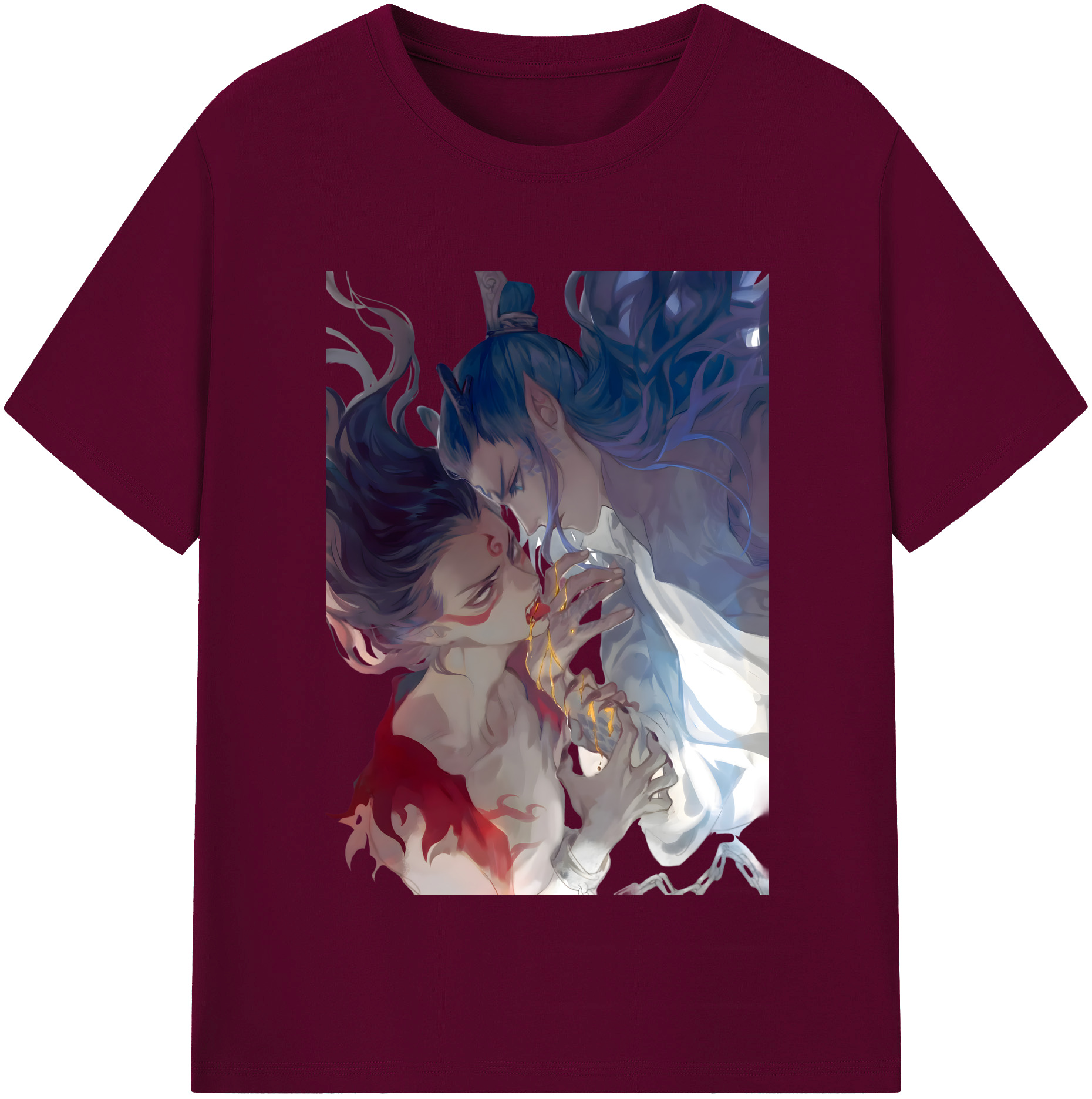 （画像用） Ne Zha 2 ナタ 魔童の大暴れ レディースカジュアルプリントTシャツ（綿100％）